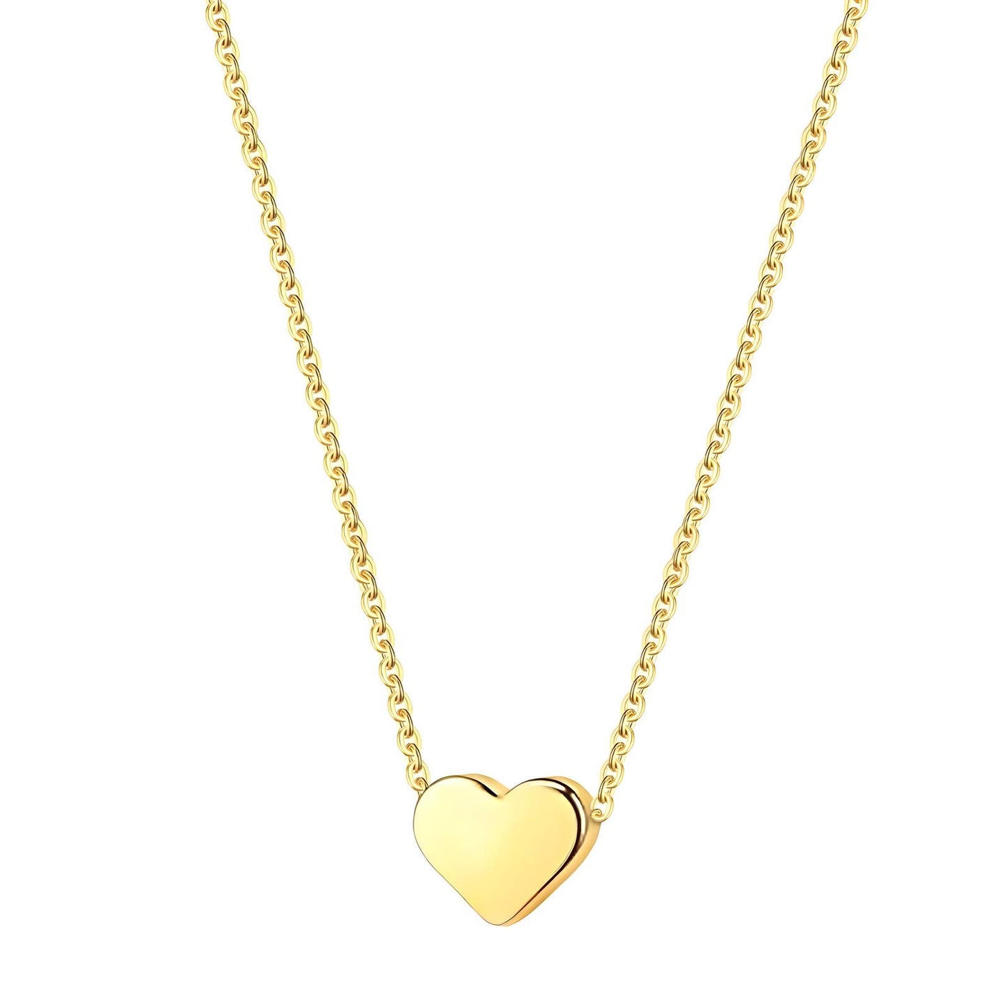 18K Gold Plated Heart Necklace