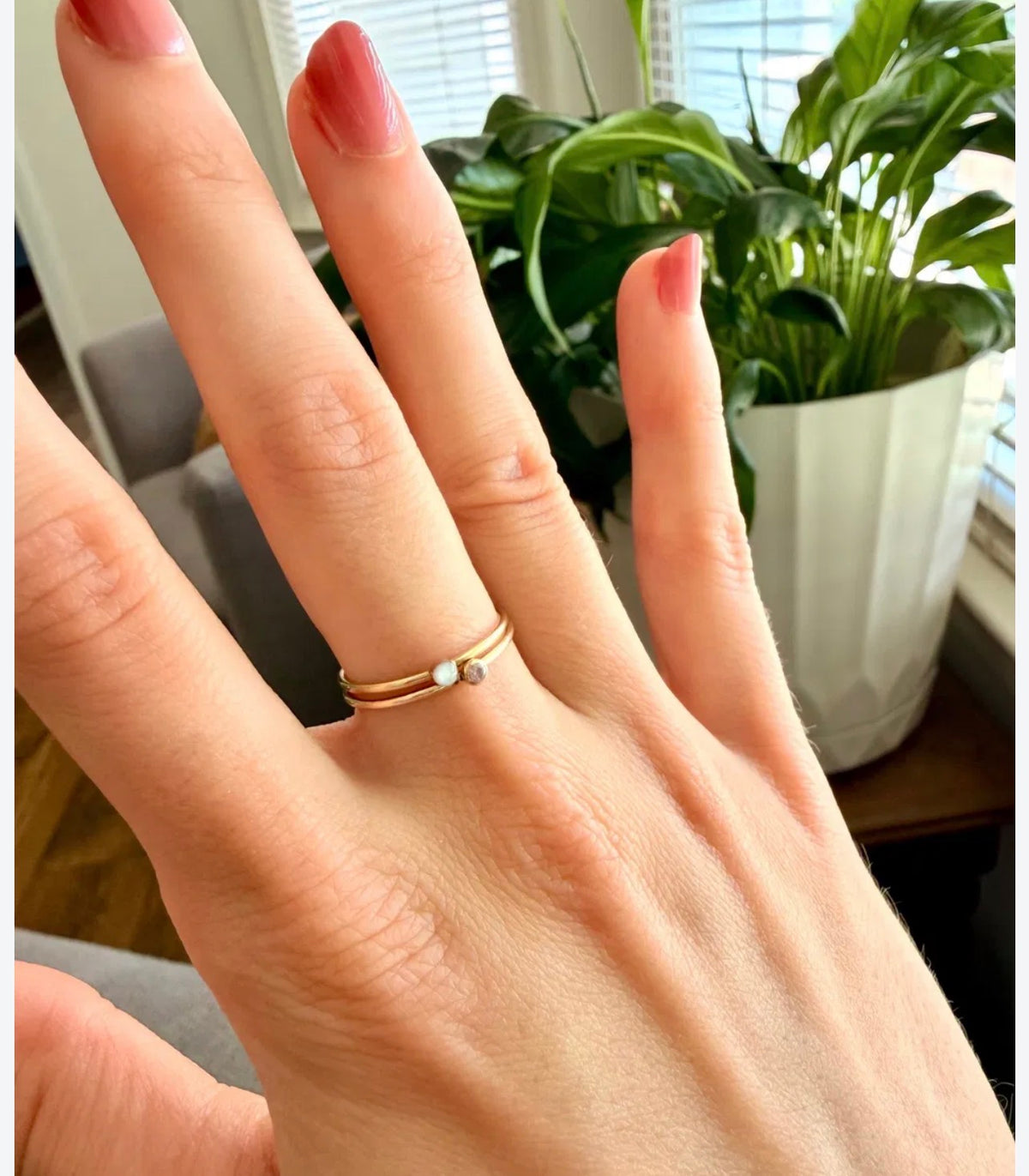 Solid Gold 'Mini' Ring