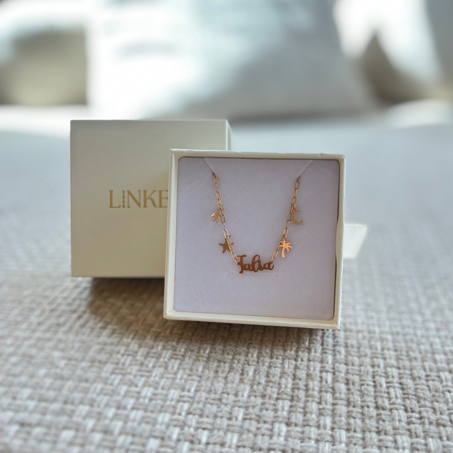 Personalised 'Name + Charm' Bracelet