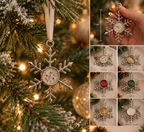 Stainless Steel Snowflake Keepsake Ornament