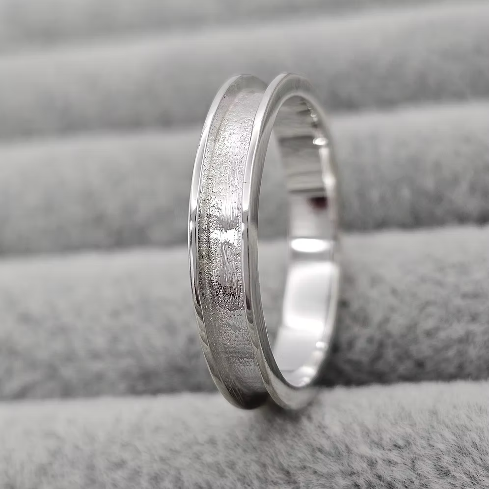 Sterling Silver Channel Ring