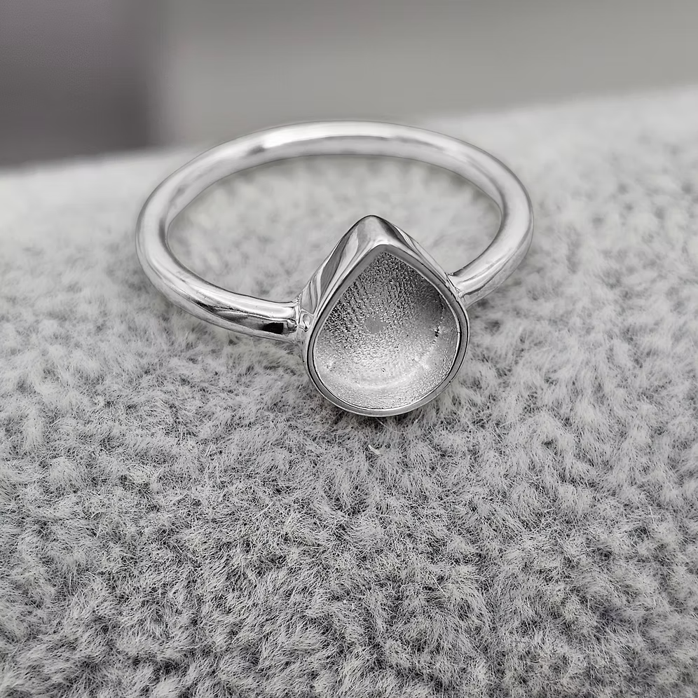 Sterling Silver Oval Ring