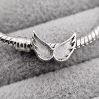 Sterling Silver Angel Wings Pandora Bead