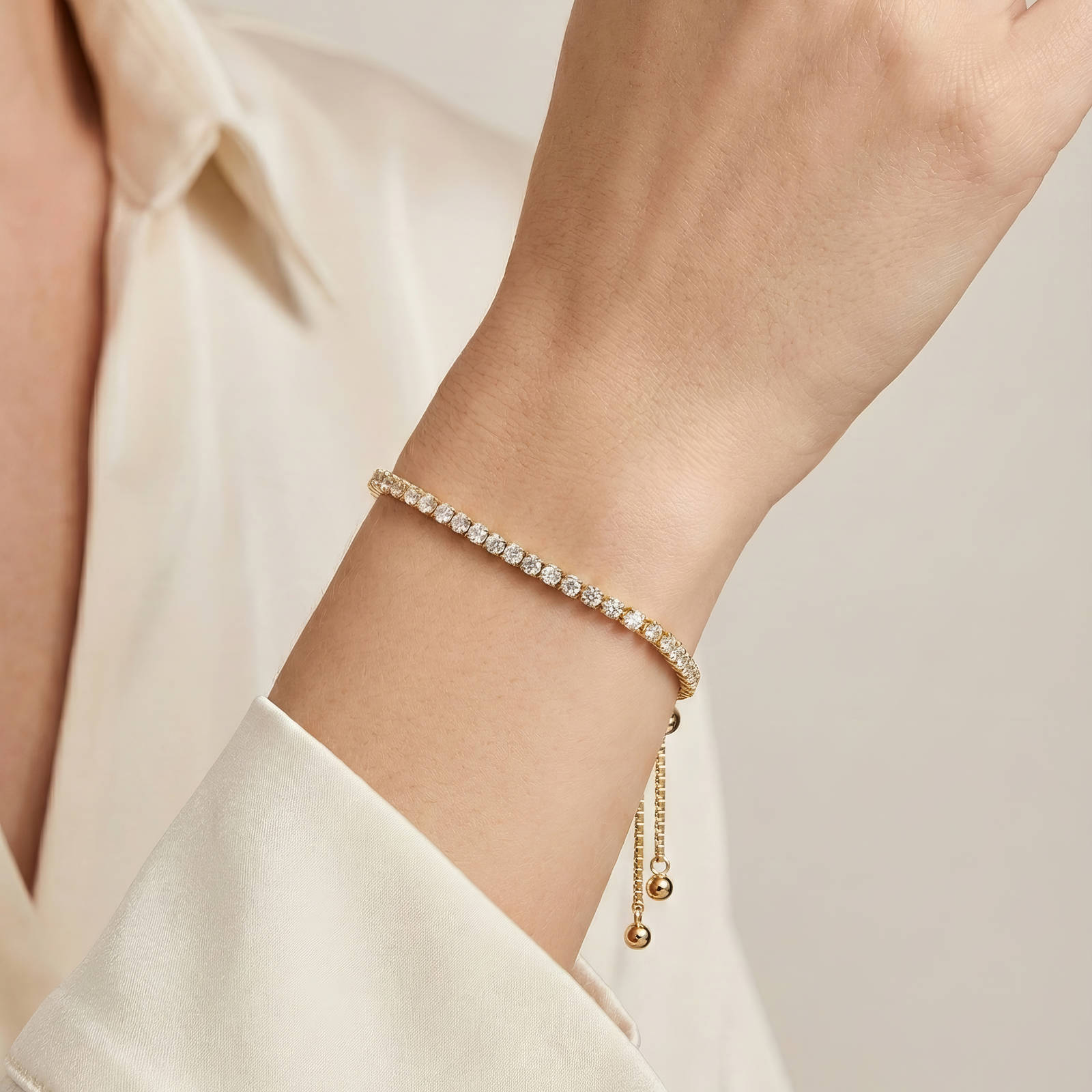 Tennis Adjustable Bracelet