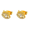 Evil Eye Stud Earrings