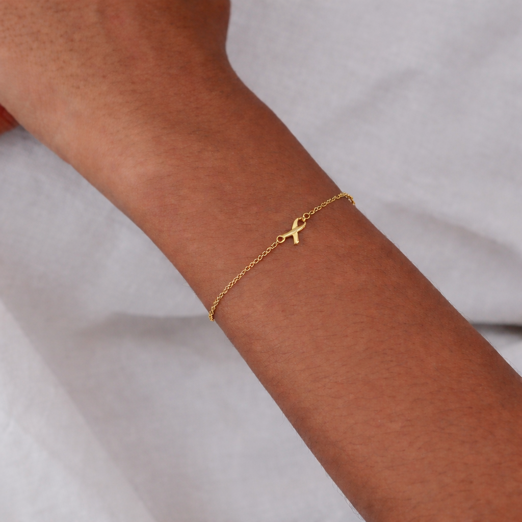 🎗 Cancer Awareness Jewelry – Bracelet or Necklace