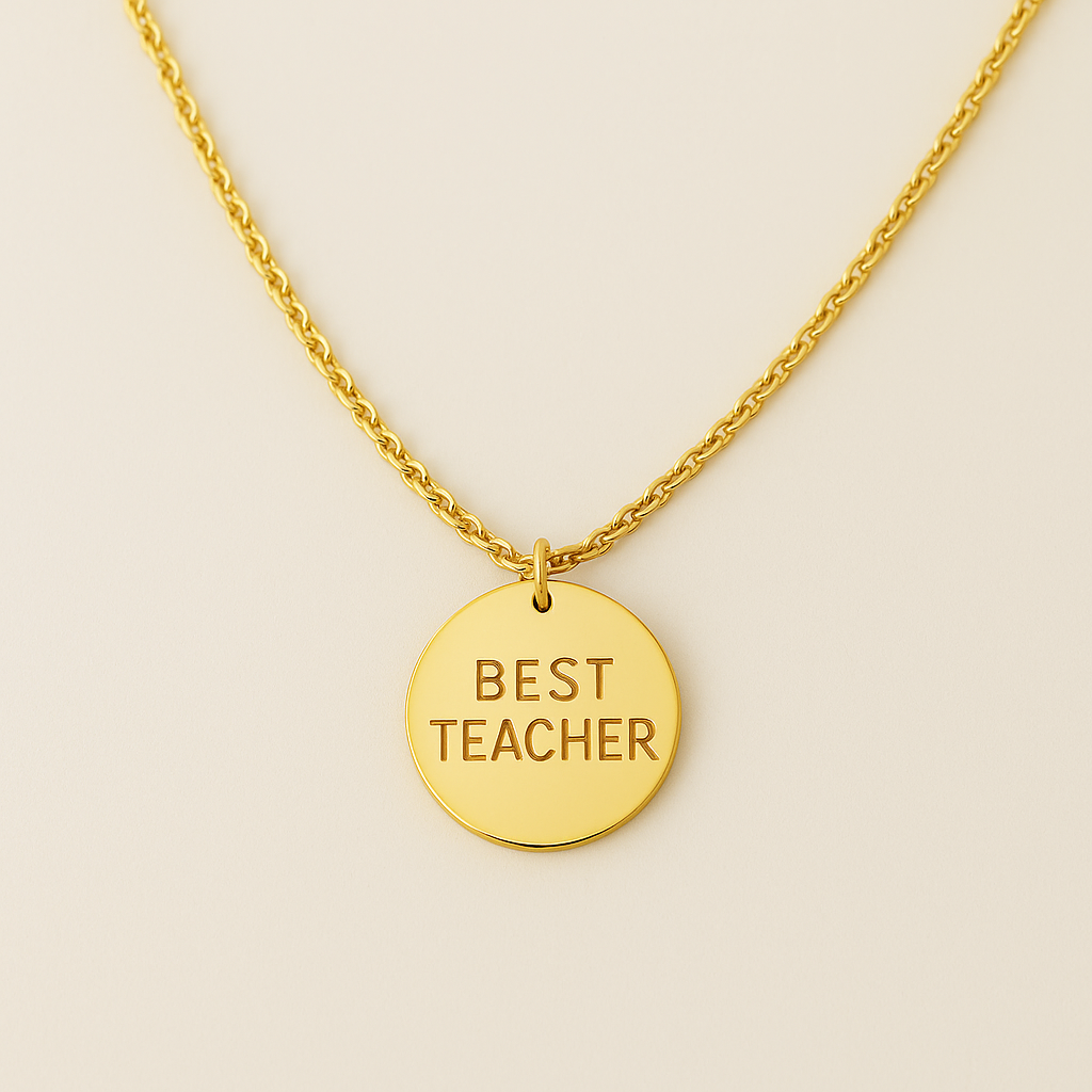 Teacher Engraving Jewelry