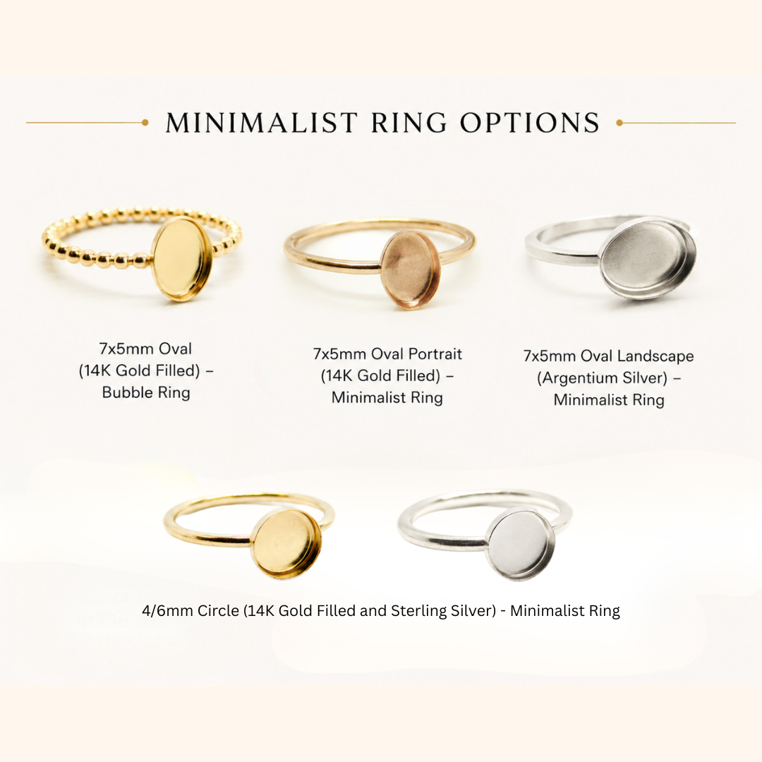 Memorial/Breastmilk Ring