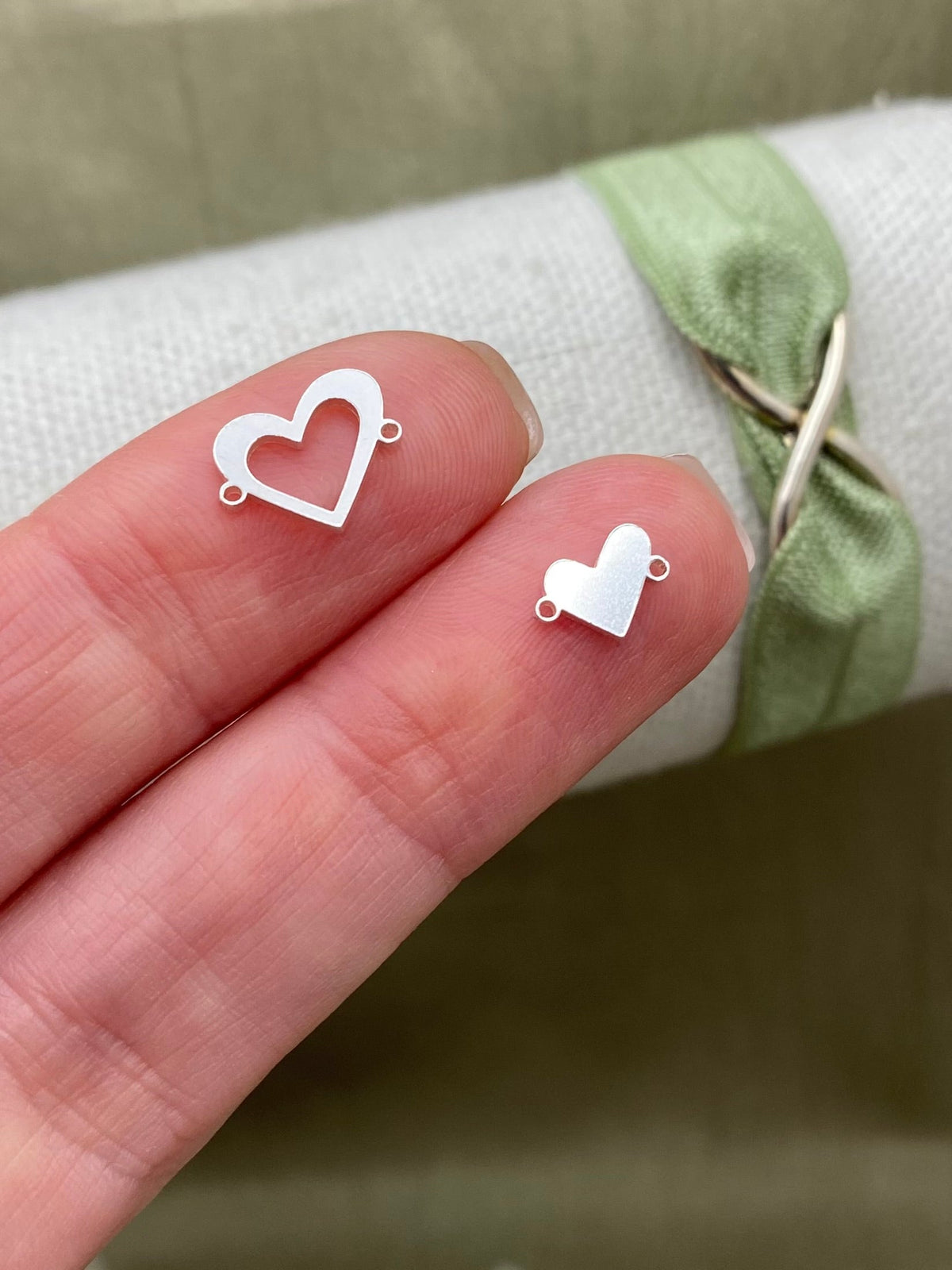 Mathing Rings Snap Heart Matching Heart Jewelry Set – LINKED By Jewelry