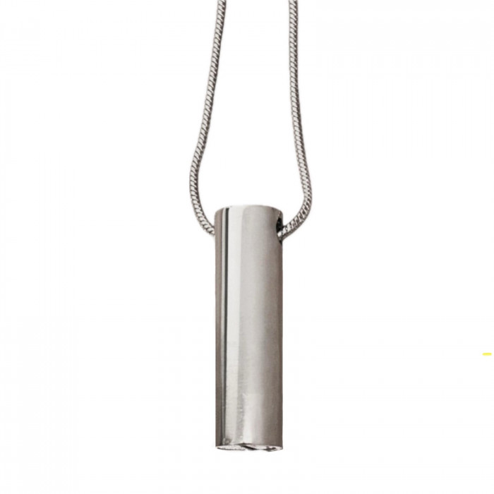 Stainless Steel Tube Necklace Urn