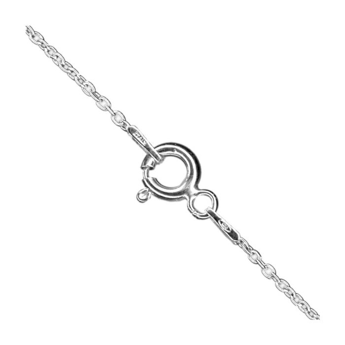Stainless Steel Glass Circle Pendant/Necklace