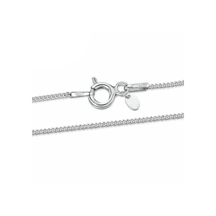 Stainless Steel Glass Circle Pendant/Necklace