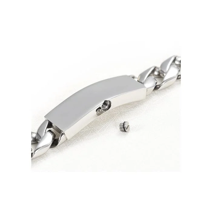 Stainless Steel Cuban Link Bracelet