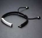 Stainless Steel Adjustable Rope Bracelet