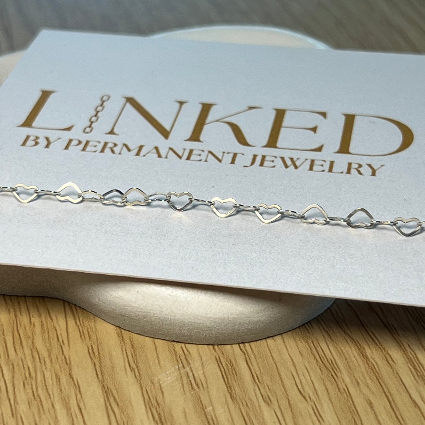 Hearts - Sterling Silver Chain