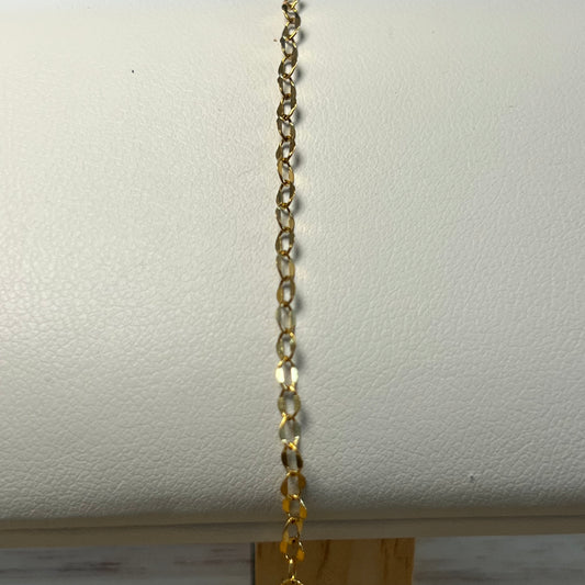 Dapped Rolo - 14K Gold Filled Chain