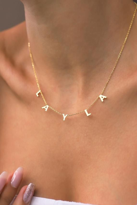 Personalised Letter Jewelry