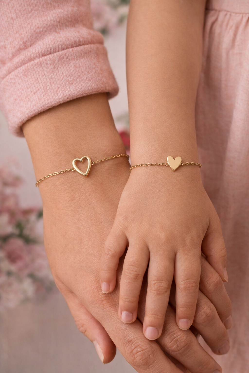 Matching Heart Jewelry Set