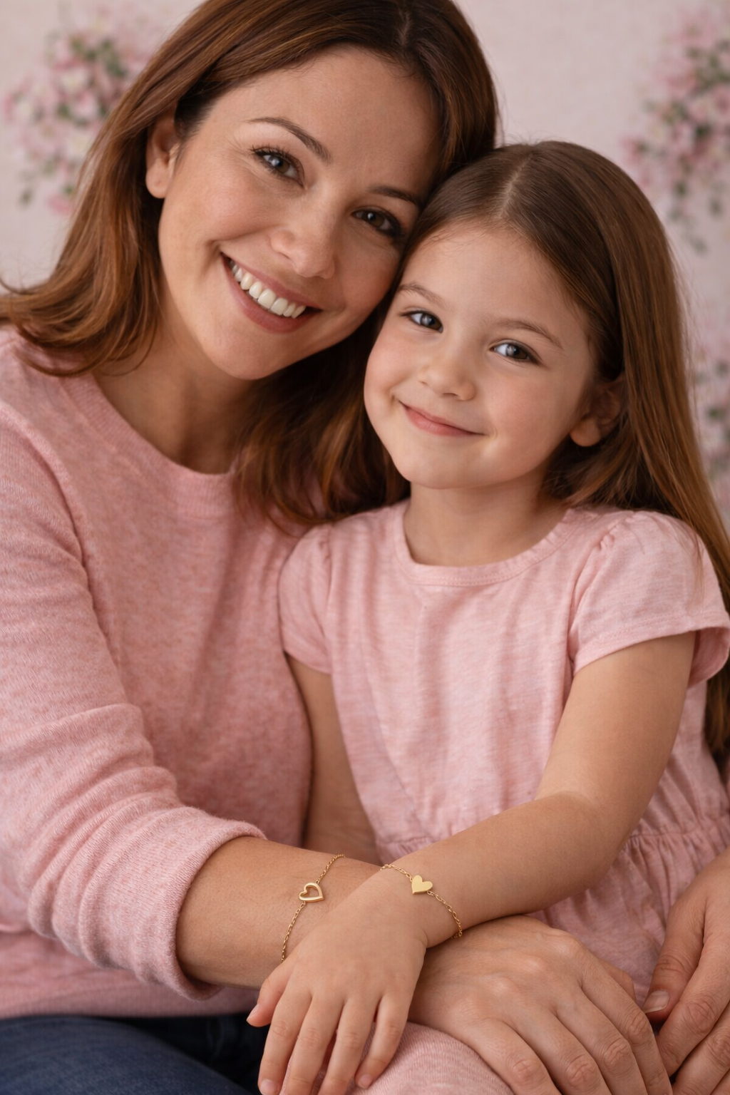 Matching Heart Jewelry Set