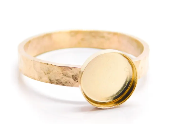 Solid Gold 'Wide' Ring