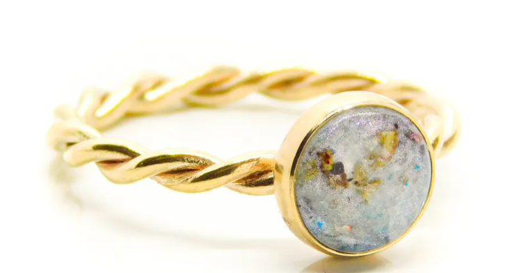 Solid Gold 'Twist' Ring