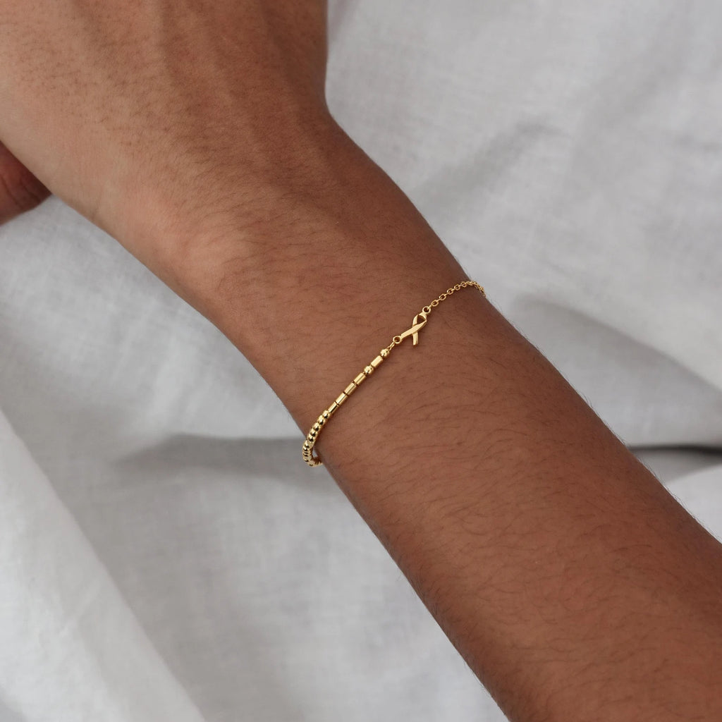 🎗 Breast Cancer Awareness Jewelry – Bracelet or Necklace