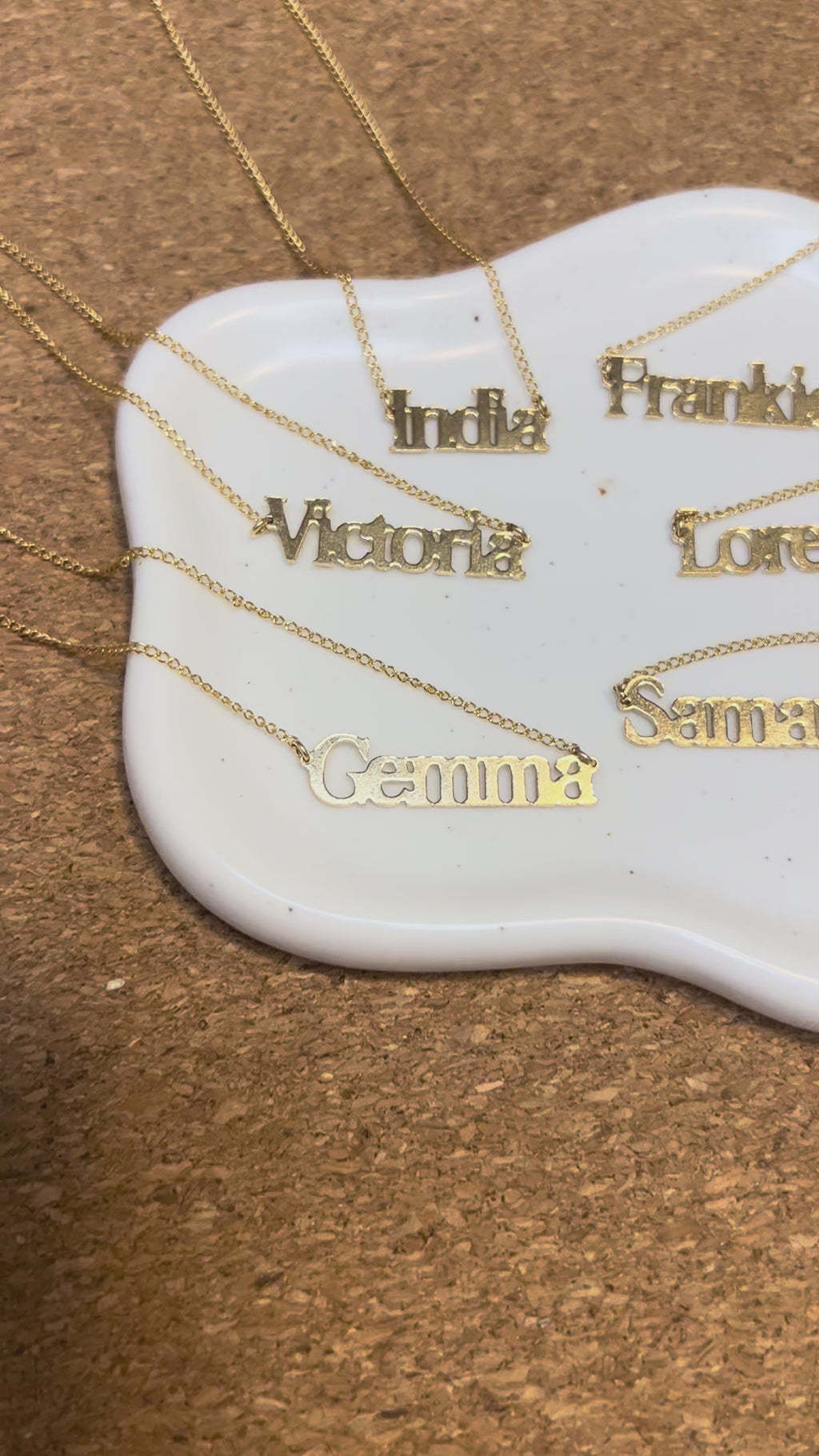 Personalised Name Jewelry
